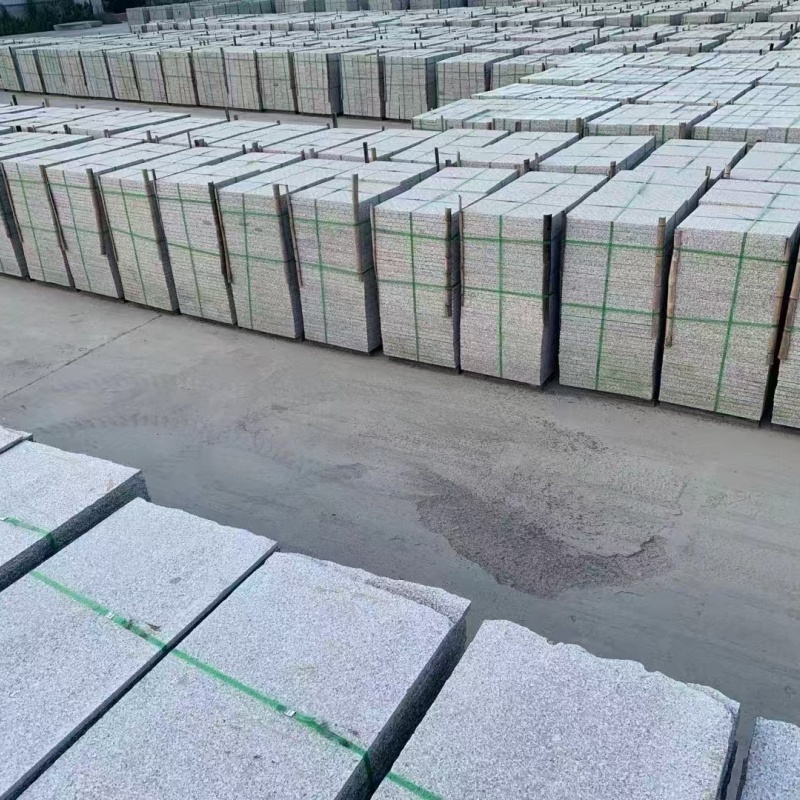 株洲芝麻白火烧板石材厂家